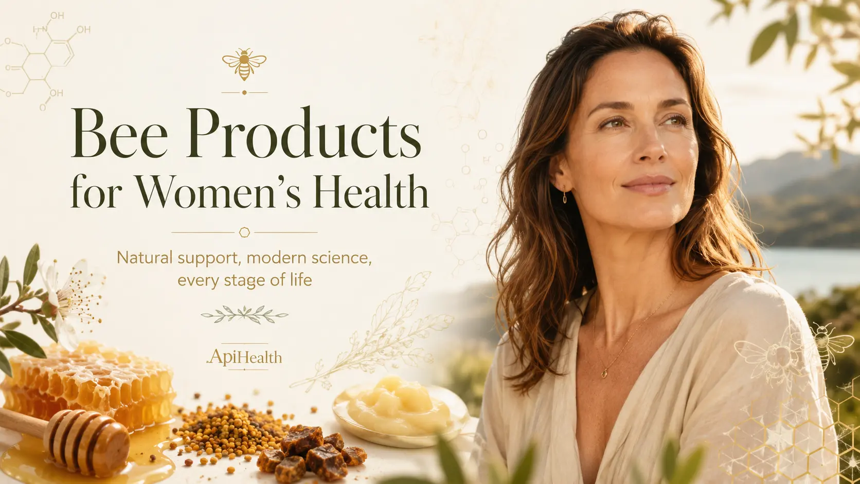Bee Products for Women's Health: What the Science Suggests